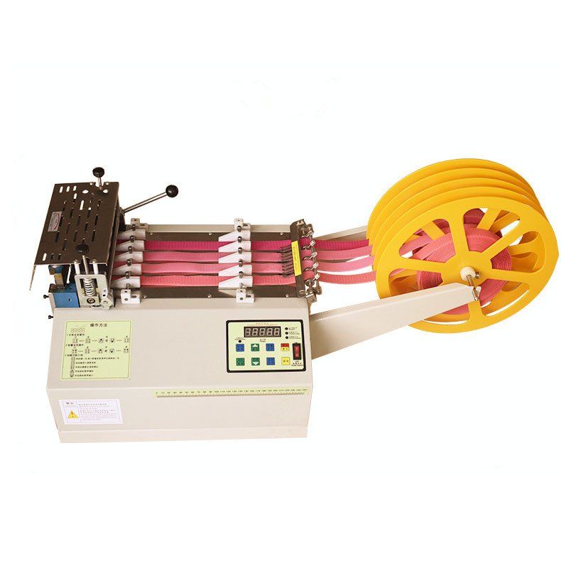 Hook and loop cutting machine of big size  